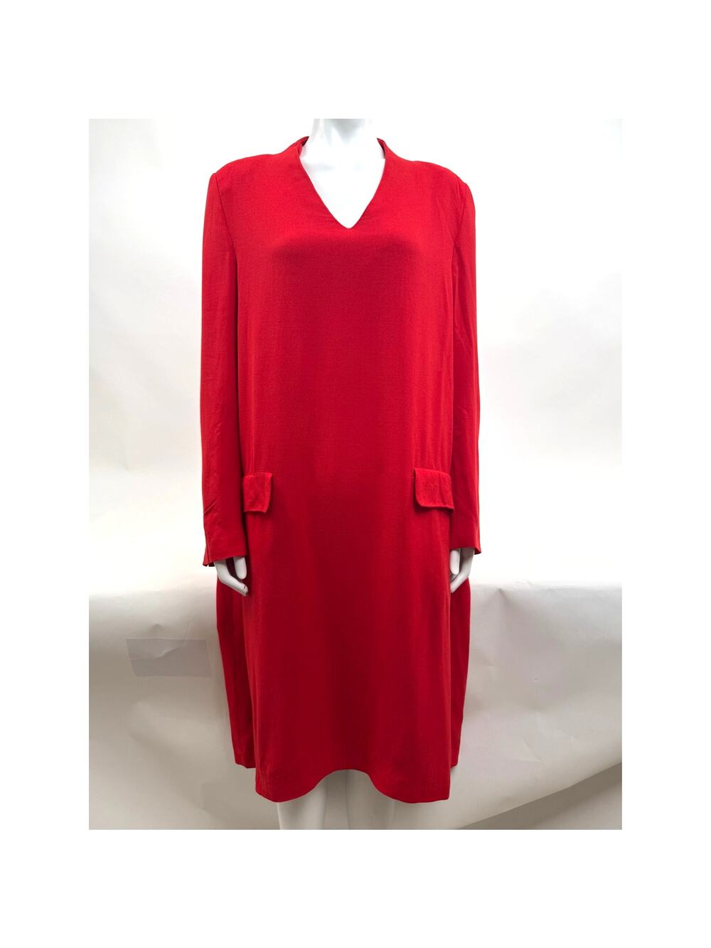 Maison Margiela NWT Red Dress with Zip Open Sleeves Size IT 42 / US 6